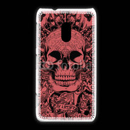 Coque Nokia Lumia 620 Tête de mort 8