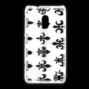 Coque Nokia Lumia 620 Symbole Fleur de Lys 