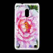 Coque Nokia Lumia 620 Fleur en peinture