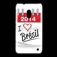 Coque Nokia Lumia 620 I love Bresil 2014