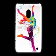 Coque Nokia Lumia 620 Danseuse en couleur