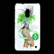 Coque Nokia Lumia 620 Danseuse de Sambo Brésil 2