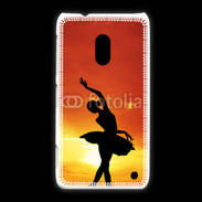 Coque Nokia Lumia 620 Danseuse couché de soleil