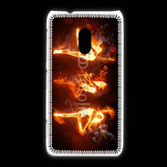Coque Nokia Lumia 620 Danseuse feu