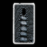 Coque Nokia Lumia 620 Effet crocodile noir