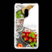 Coque Nokia Lumia 620 Champagne et fraises
