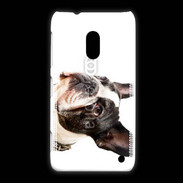 Coque Nokia Lumia 620 Bulldog français 1