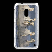 Coque Nokia Lumia 620 Chevaux de Camargue 1