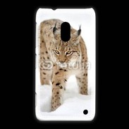 Coque Nokia Lumia 620 Lynx des neiges