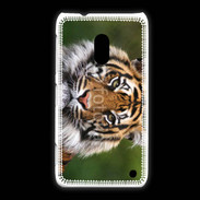Coque Nokia Lumia 620 Portrait de tigre 10
