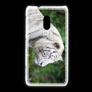 Coque Nokia Lumia 620 Magnifique tigre blanc