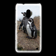 Coque Nokia Lumia 620 2 pingouins