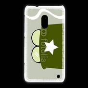 Coque Nokia Lumia 620 Moustache et cigare
