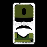 Coque Nokia Lumia 620 Moustache militaire