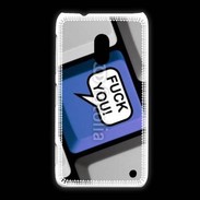 Coque Nokia Lumia 620 Clavier humour fuck you