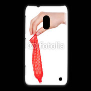 Coque Nokia Lumia 620 préservatif rouge