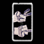 Coque Nokia Lumia 620 double fuck gants