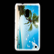 Coque Nokia Lumia 620 Belle plage ensoleillée 1