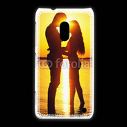 Coque Nokia Lumia 620 Couple sur la plage