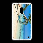 Coque Nokia Lumia 620 Palmier sur la plage tropicale