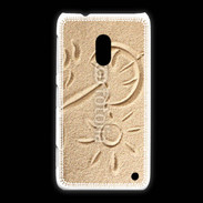 Coque Nokia Lumia 620 Soleil et sable sur la plage