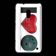 Coque Nokia Lumia 620 J'aime le Bowling