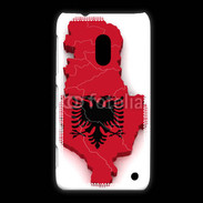 Coque Nokia Lumia 620 drapeau Albanie