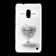 Coque Nokia Lumia 620 Vive les mariées PR 