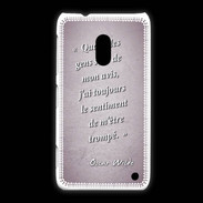 Coque Nokia Lumia 620 Avis gens Rose Citation Oscar Wilde