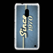 Coque Nokia Lumia 620 Since 1970 Bleu