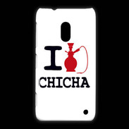 Coque Nokia Lumia 620 I love Chicha