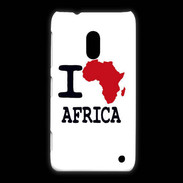 Coque Nokia Lumia 620 I love Africa 2