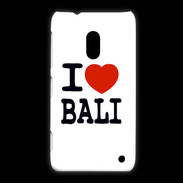 Coque Nokia Lumia 620 I love Bali