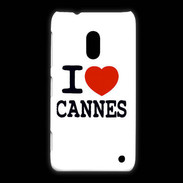 Coque Nokia Lumia 620 I love Cannes