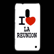 Coque Nokia Lumia 620 I love La Réunion