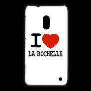Coque Nokia Lumia 620 I love La Rochelle