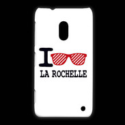 Coque Nokia Lumia 620 I love La Rochelle 2
