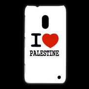 Coque Nokia Lumia 620 I love Palestine
