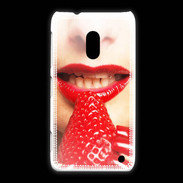 Coque Nokia Lumia 620 Plaisir et fraise PR