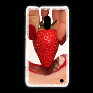 Coque Nokia Lumia 620 Plaisir et fraise PR10