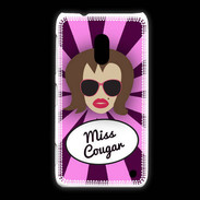 Coque Nokia Lumia 620 Miss Cougar Chatain