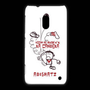 Coque Nokia Lumia 620 Adishatz Rugby la candela