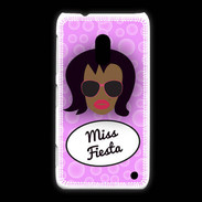 Coque Nokia Lumia 620 Miss Fiesta Black