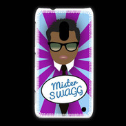 Coque Nokia Lumia 620 Mister Swag Black