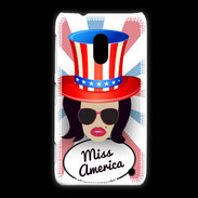 Coque Nokia Lumia 620 Miss USA Brune