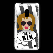 Coque Nokia Lumia 620 Miss Bretagne Rousse