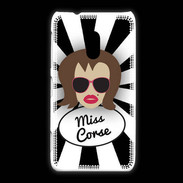 Coque Nokia Lumia 620 Miss Corse Chatain