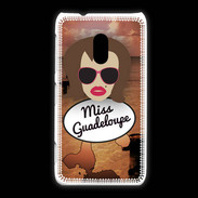 Coque Nokia Lumia 620 Miss Guadeloupe Chatain