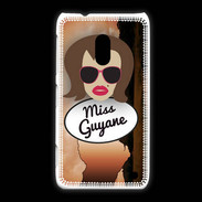 Coque Nokia Lumia 620 Miss Guyane Chatain