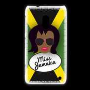 Coque Nokia Lumia 620 Miss Jamaica Black